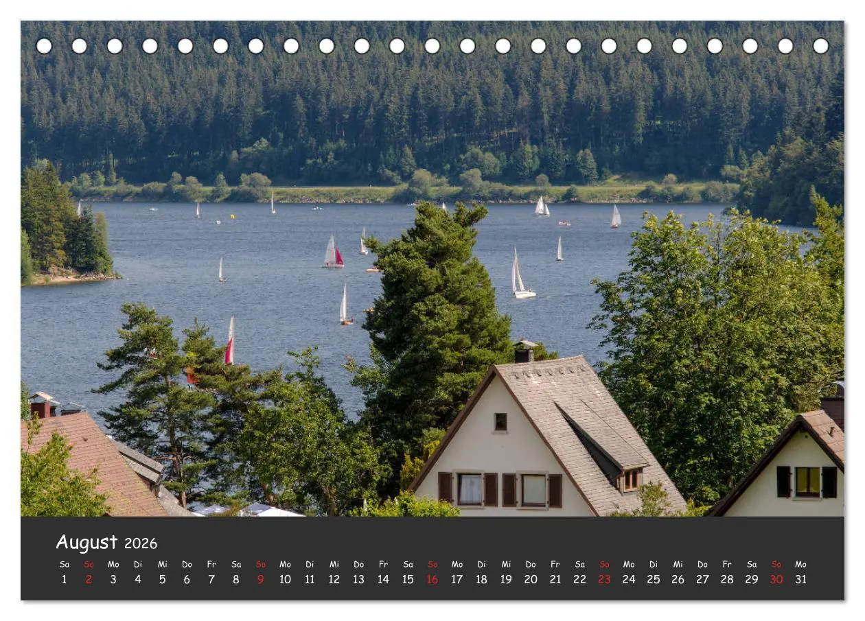 Bild: 9783457853467 | Schluchsee Naturpark Südschwarzwald (Tischkalender 2026 DIN A5...