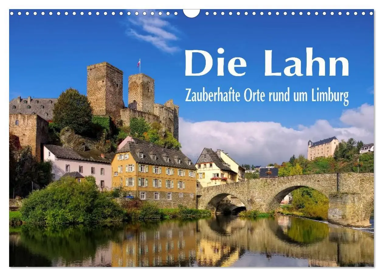 Cover: 9783516013467 | Die Lahn - Zauberhafte Orte rund um Limburg (Wandkalender 2026 DIN...