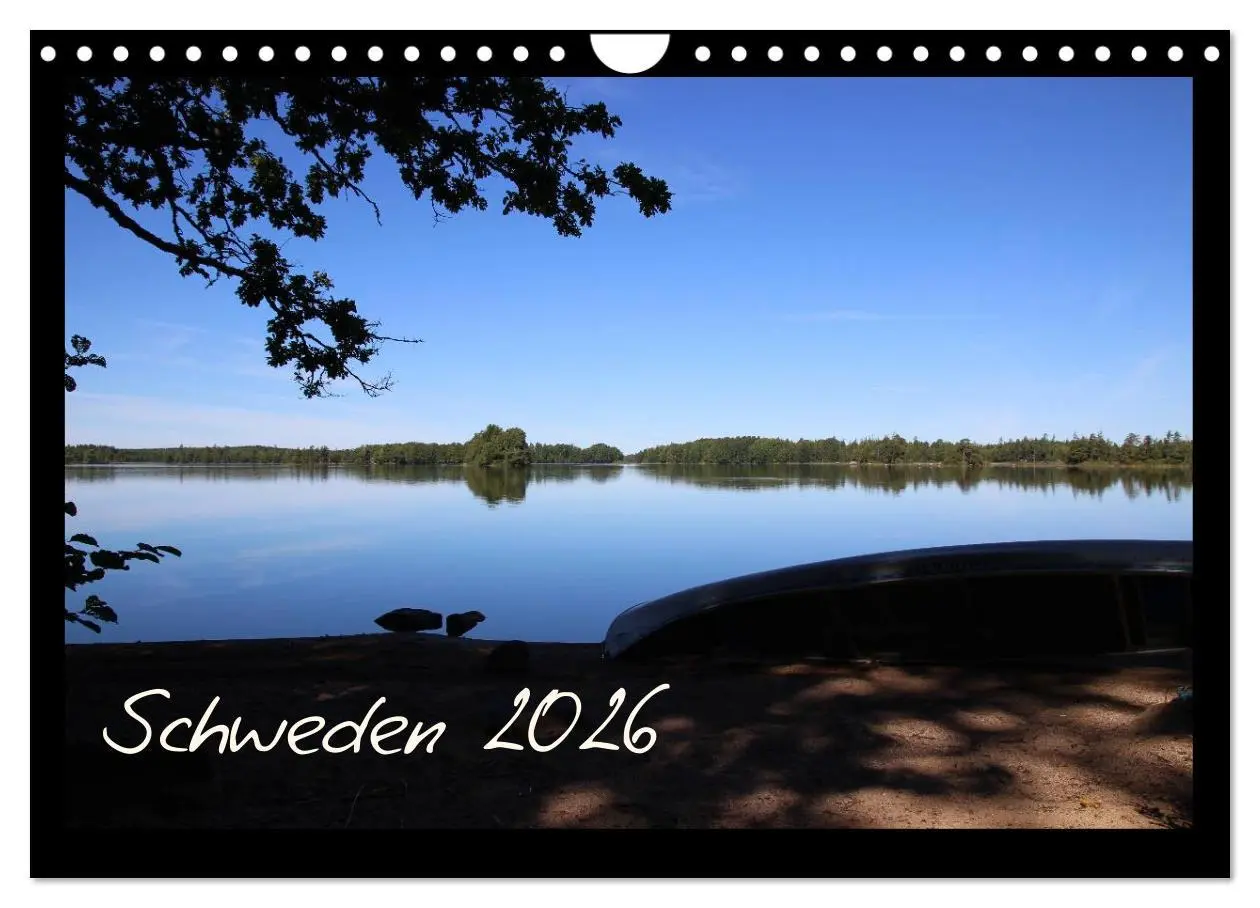 Cover: 9783516183467 | Schweden 2026 (Wandkalender 2026 DIN A4 quer), CALVENDO Monatskalender