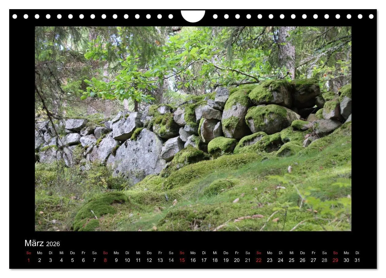 Bild: 9783516183467 | Schweden 2026 (Wandkalender 2026 DIN A4 quer), CALVENDO Monatskalender