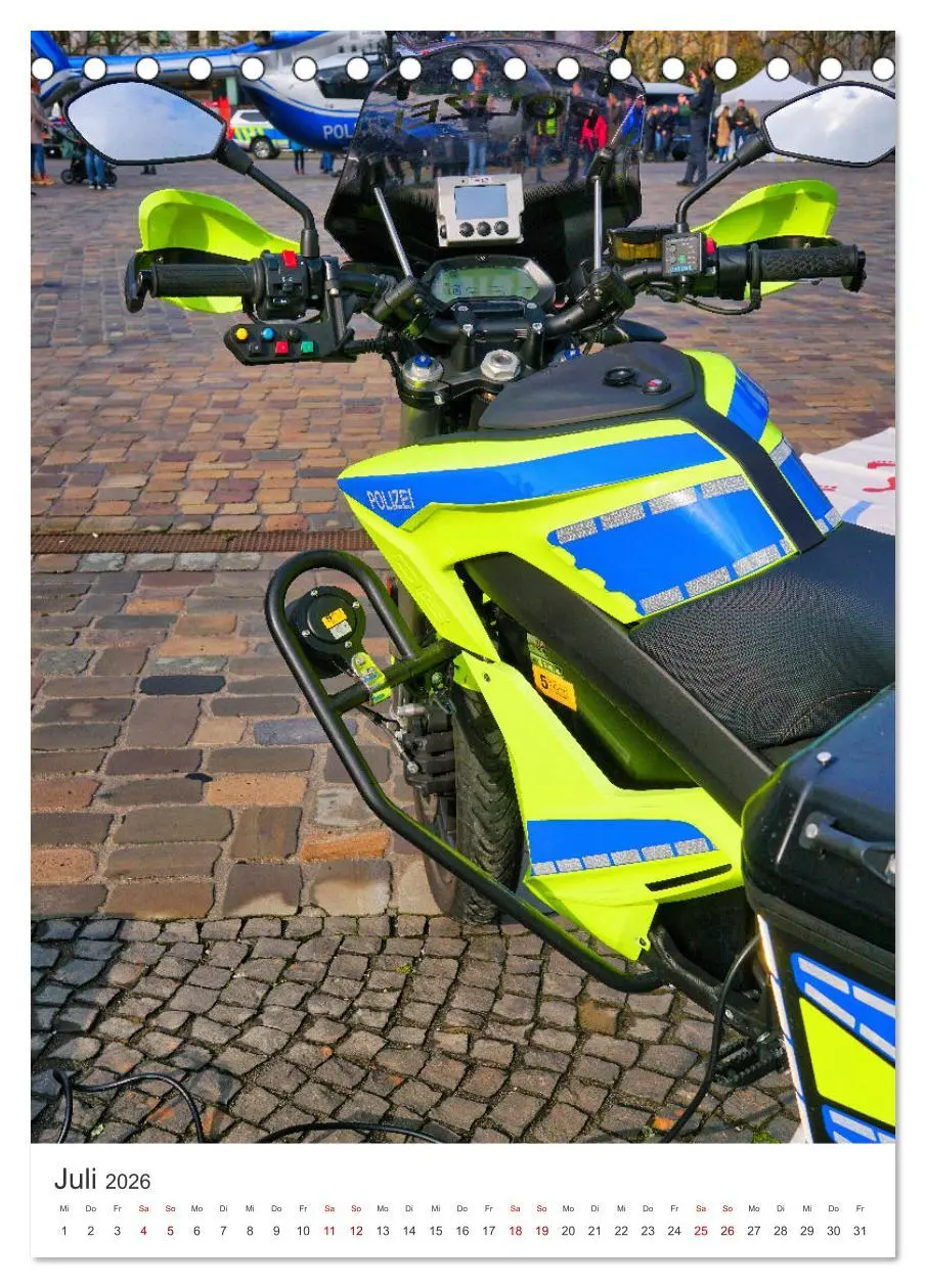 Bild: 9783516323467 | Tag der Polizei (Tischkalender 2026 DIN A5 hoch), CALVENDO...