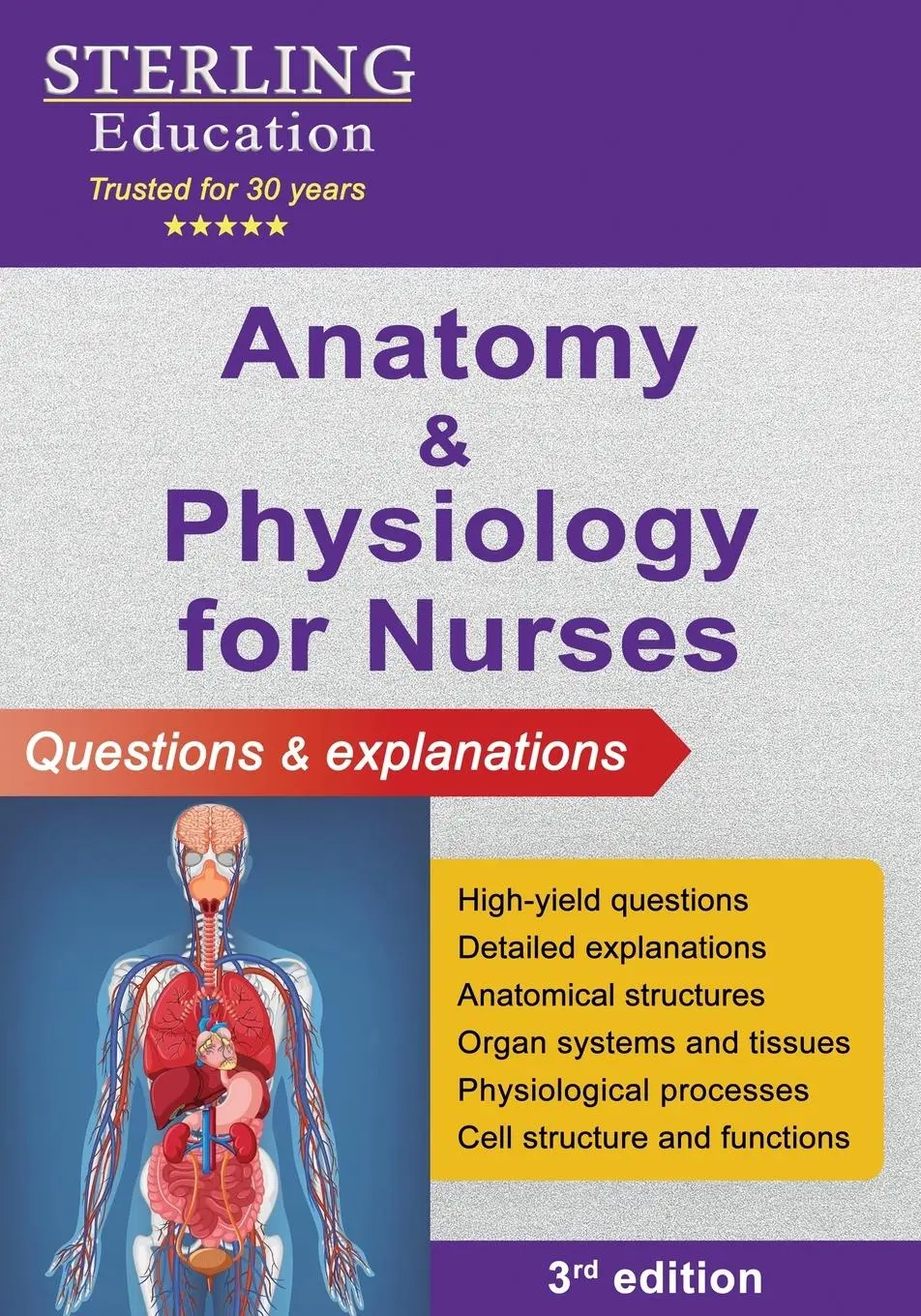 Cover: 9798885573467 | Anatomy and Physiology for Nurses | Questions &amp; Explanations | Buch