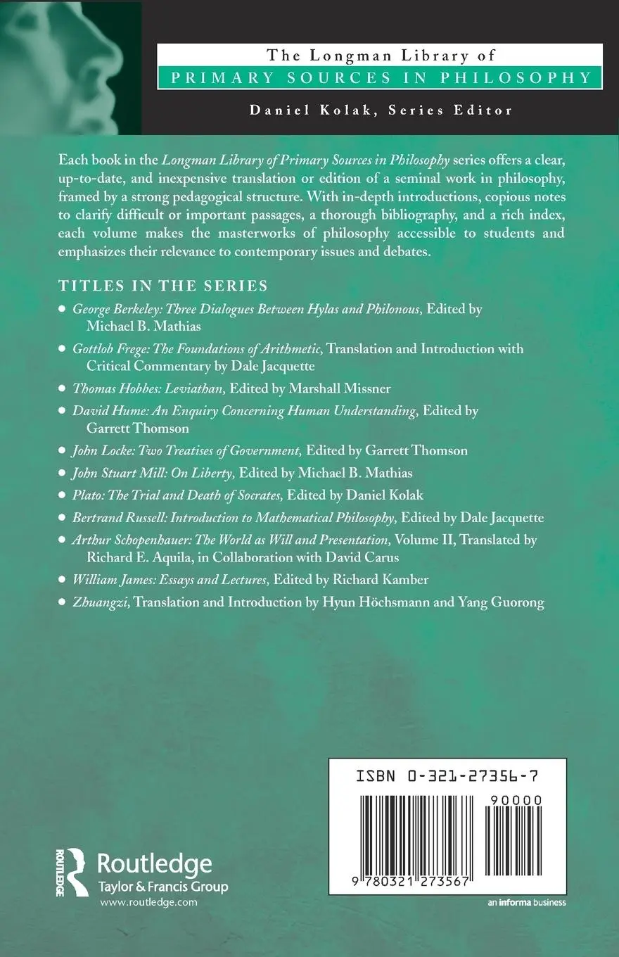 Rückseite: 9780321273567 | Zhuangzi (Longman Library of Primary Sources in Philosophy) | Tzu