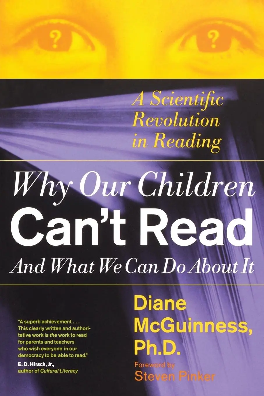 Cover: 9780684853567 | Why Our Children Can't Read and What We Can Do about It | Mcguinness