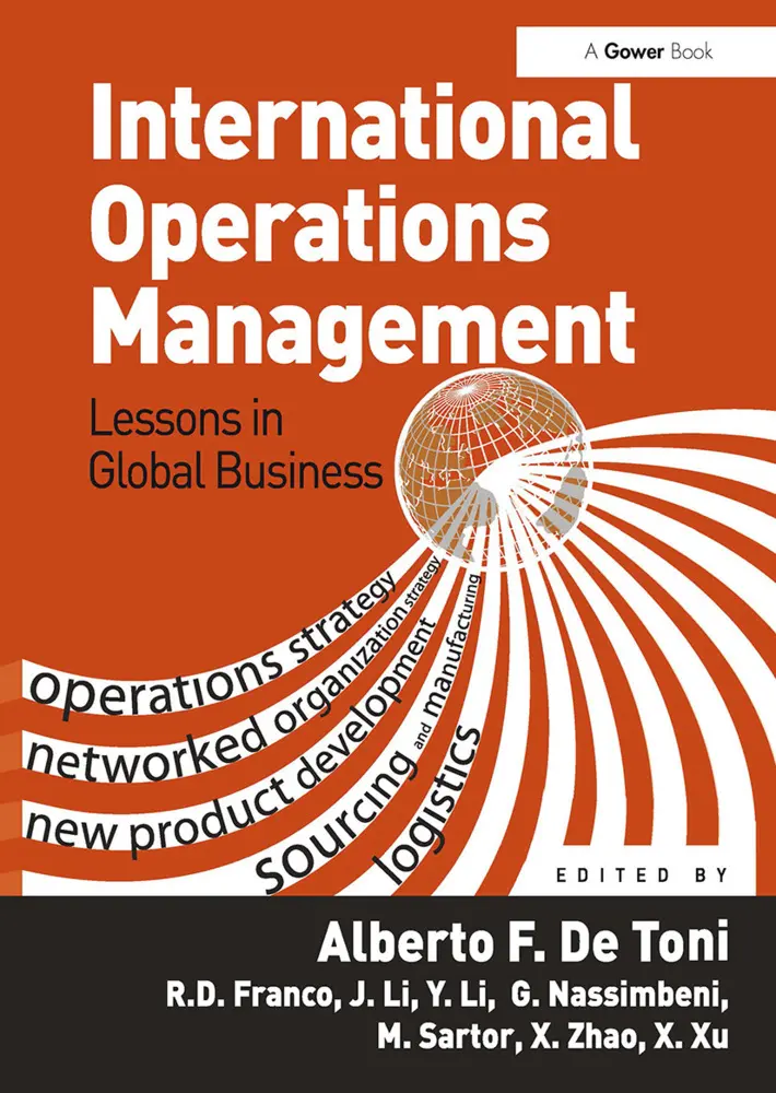 Cover: 9781032923567 | International Operations Management | Lessons in Global Business