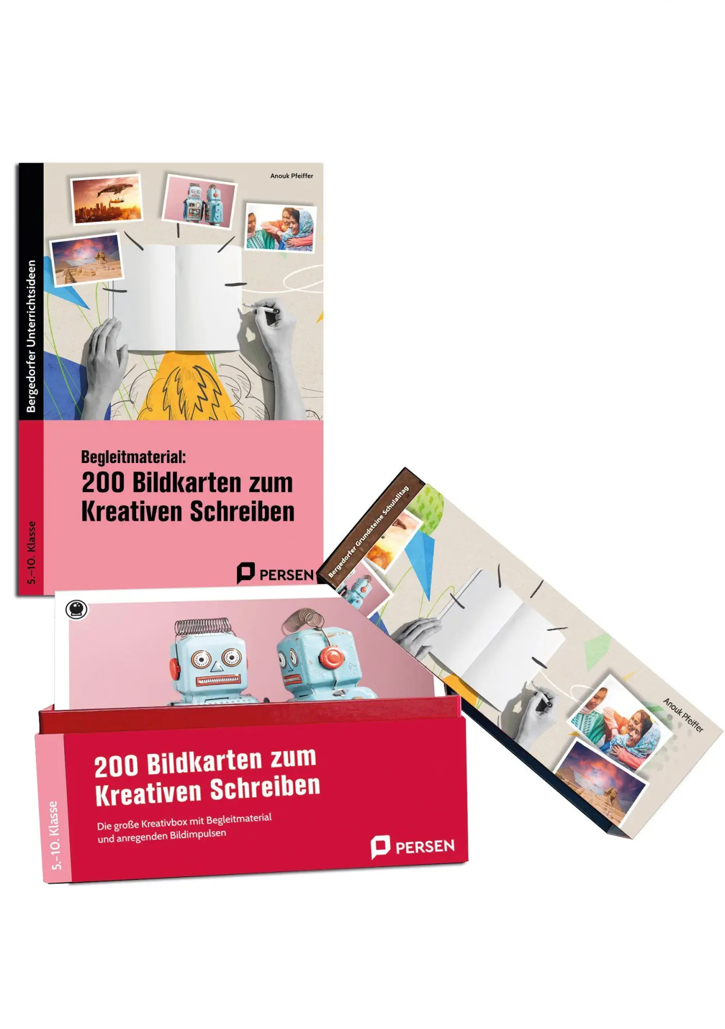 Cover: 9783403213567 | 200 Bildkarten zum Kreativen Schreiben | Anouk Pfeiffer | 100 S.