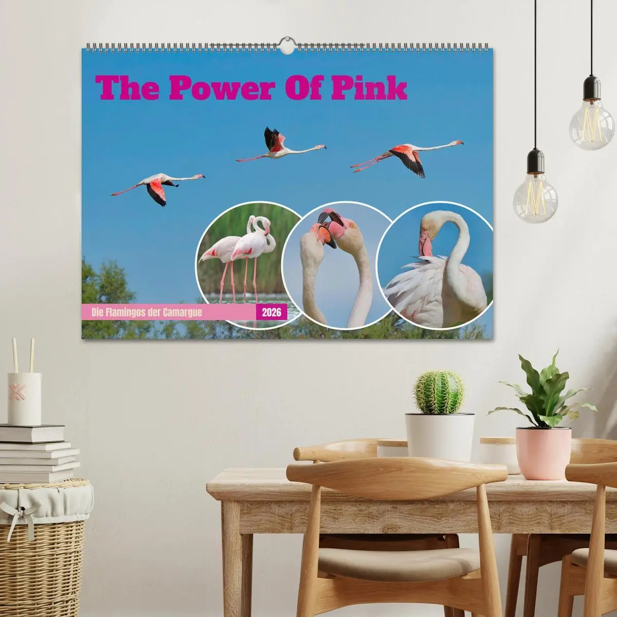 Bild: 9783457393567 | The Power Of Pink (Wandkalender 2026 DIN A2 quer), CALVENDO...