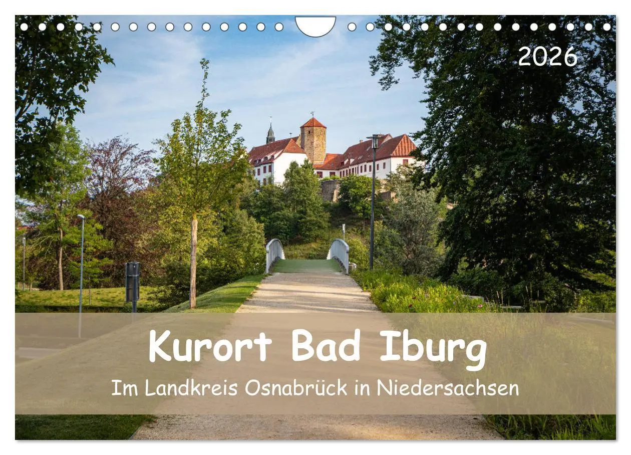 Cover: 9783457773567 | Kurort Bad Iburg (Wandkalender 2026 DIN A4 quer), CALVENDO...