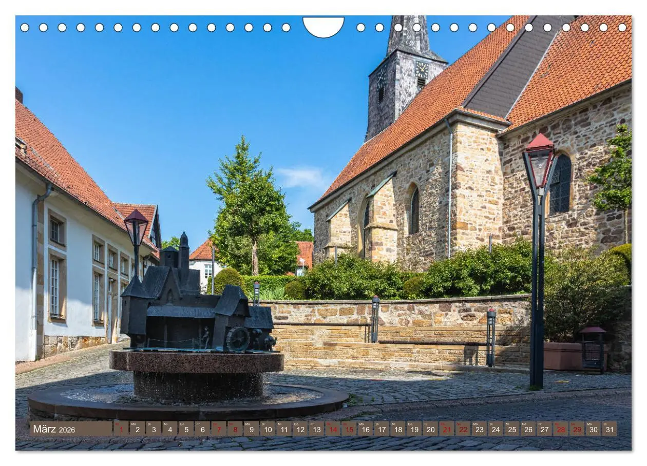 Bild: 9783457773567 | Kurort Bad Iburg (Wandkalender 2026 DIN A4 quer), CALVENDO...