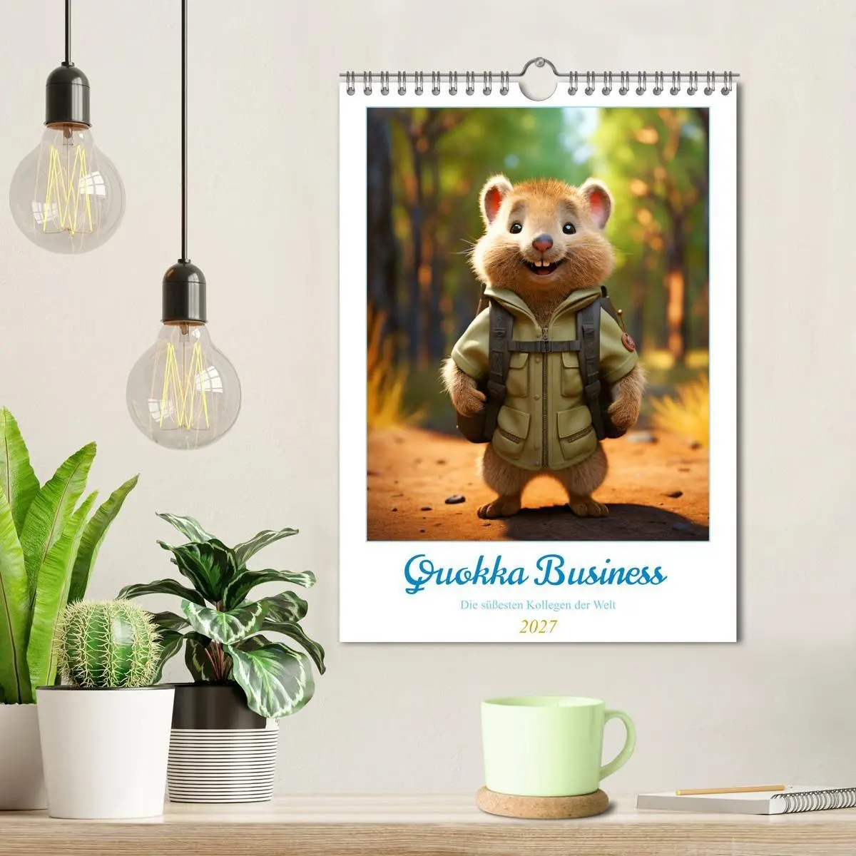 Bild: 9783569263567 | Quokka Business - Die süßesten Kollegen der Welt (Wandkalender 2027...