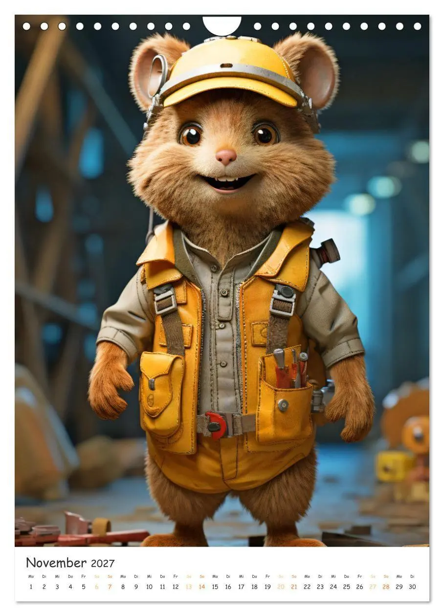 Bild: 9783569263567 | Quokka Business - Die süßesten Kollegen der Welt (Wandkalender 2027...
