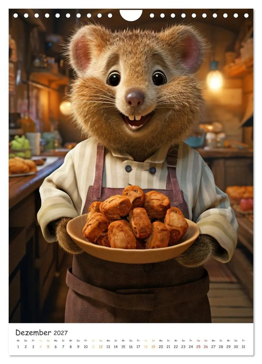 Bild: 9783569263567 | Quokka Business - Die süßesten Kollegen der Welt (Wandkalender 2027...