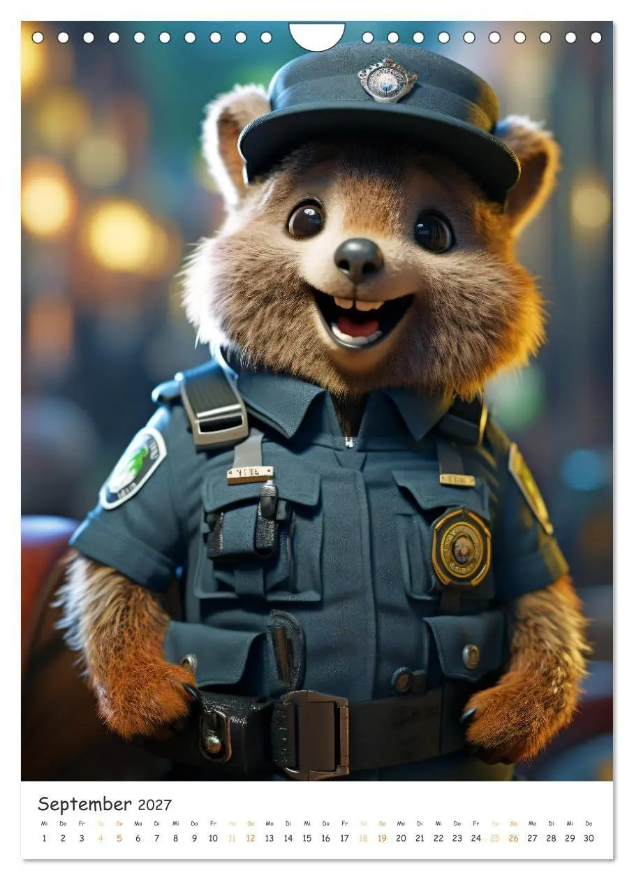 Bild: 9783569263567 | Quokka Business - Die süßesten Kollegen der Welt (Wandkalender 2027...