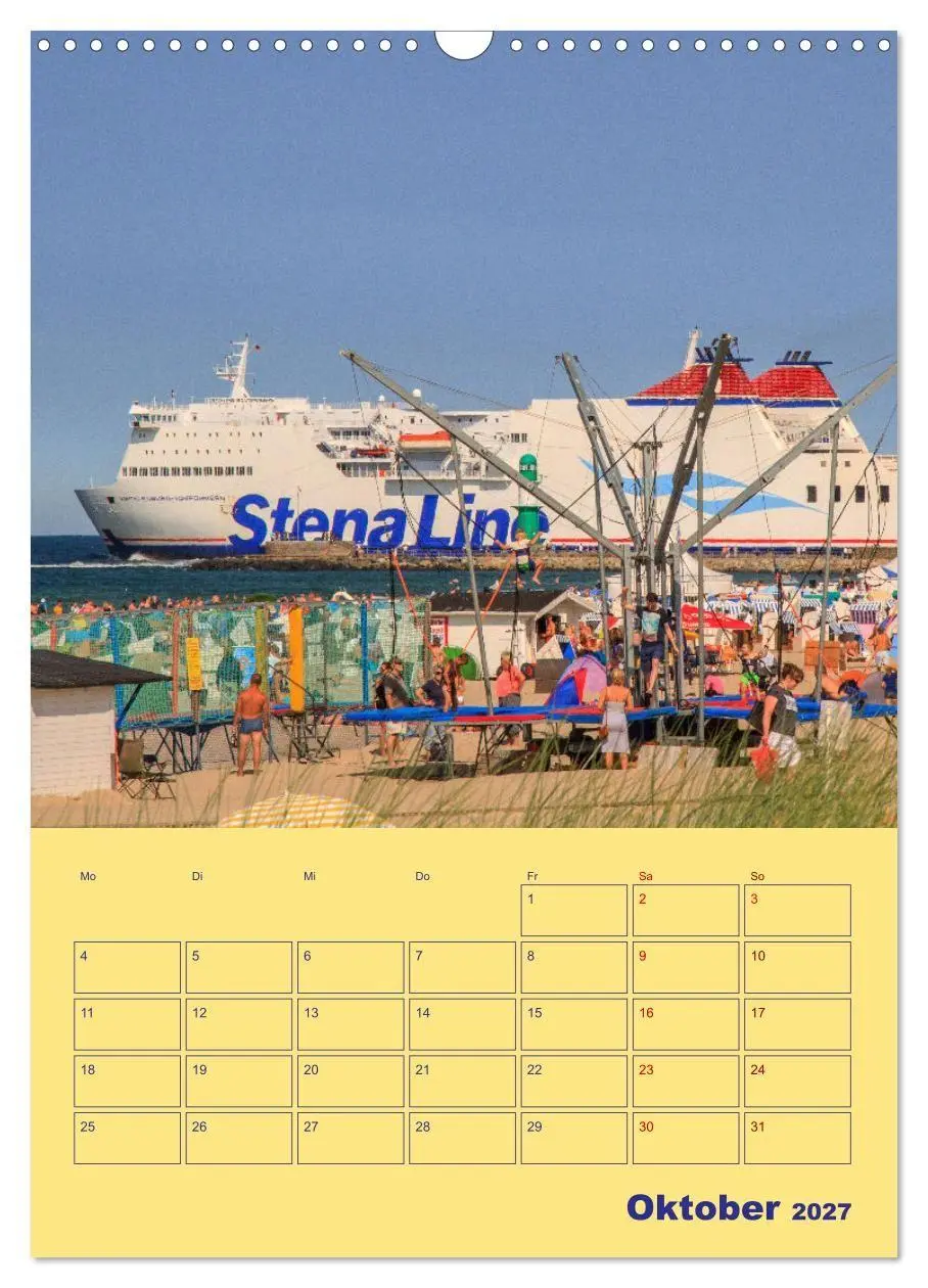 Bild: 9783569333567 | Sehnsuchtsort Warnemünde (Wandkalender 2027 DIN A3 hoch), CALVENDO...