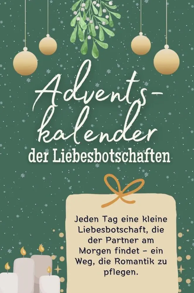 Cover: 9783759103567 | Adventskalender der Liebesbotschaften | Leon Vogel | Taschenbuch
