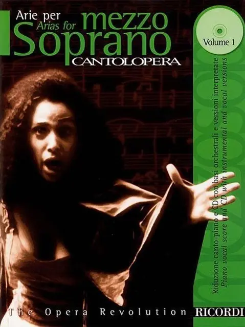 Cover: 9780634033667 | Cantolopera: Arias for Mezzo-Soprano - Volume 1 | Hal Leonard Corp
