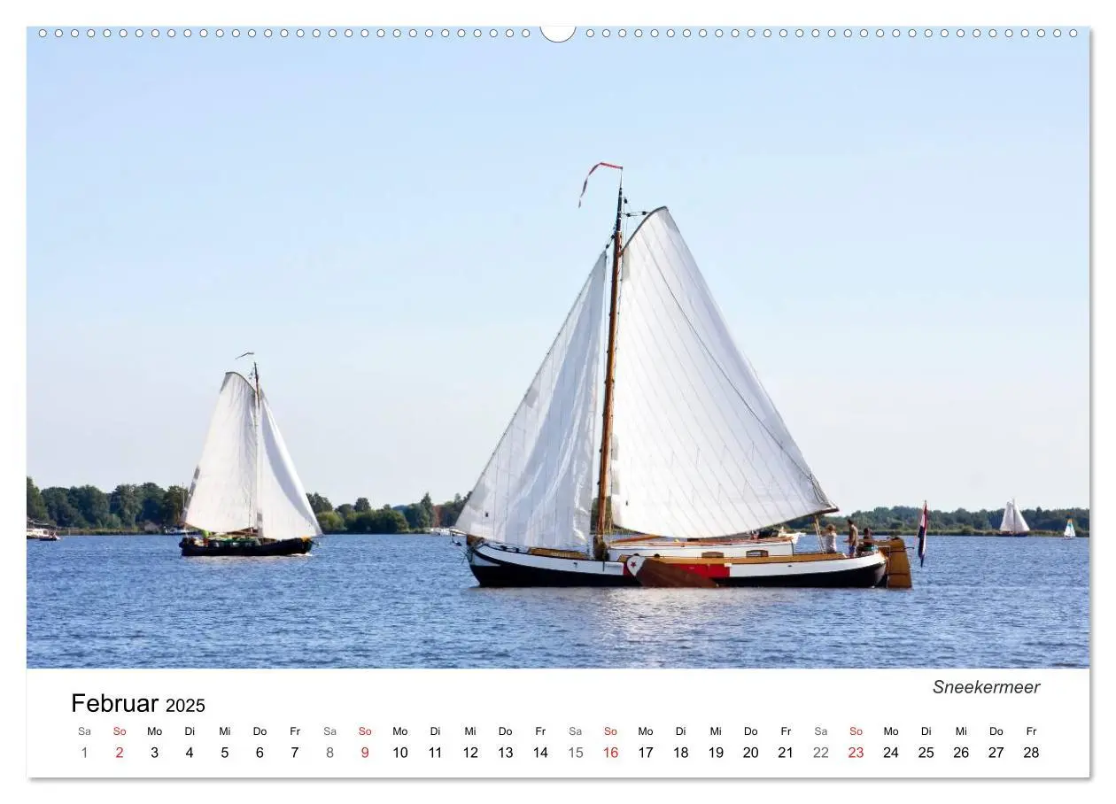 Bild: 9783435503667 | Friesland - Fryslan (Wandkalender 2025 DIN A2 quer), CALVENDO...