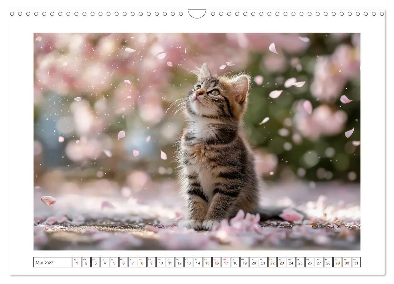 Bild: 9783516783667 | Miau macht glücklich (Wandkalender 2027 DIN A3 quer), CALVENDO...