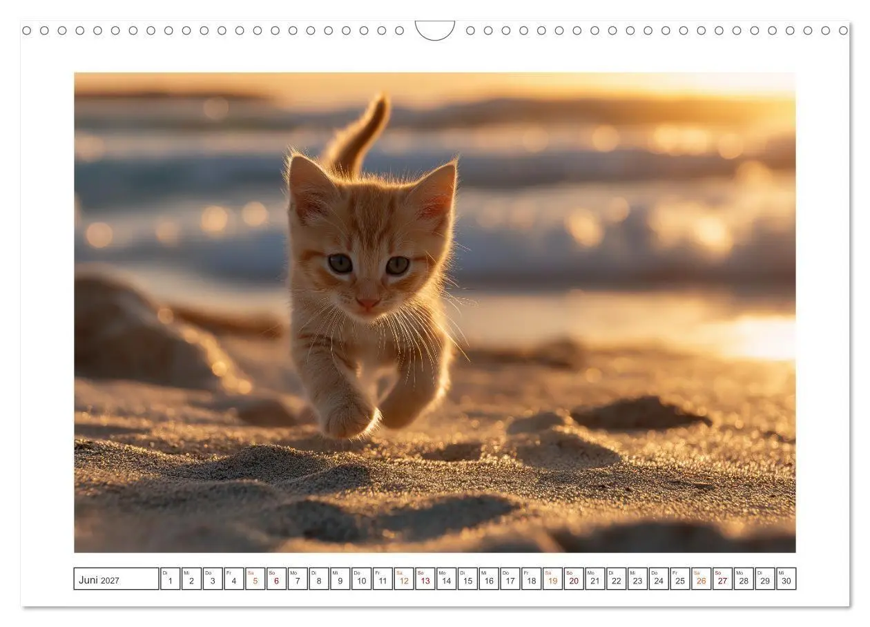 Bild: 9783516783667 | Miau macht glücklich (Wandkalender 2027 DIN A3 quer), CALVENDO...