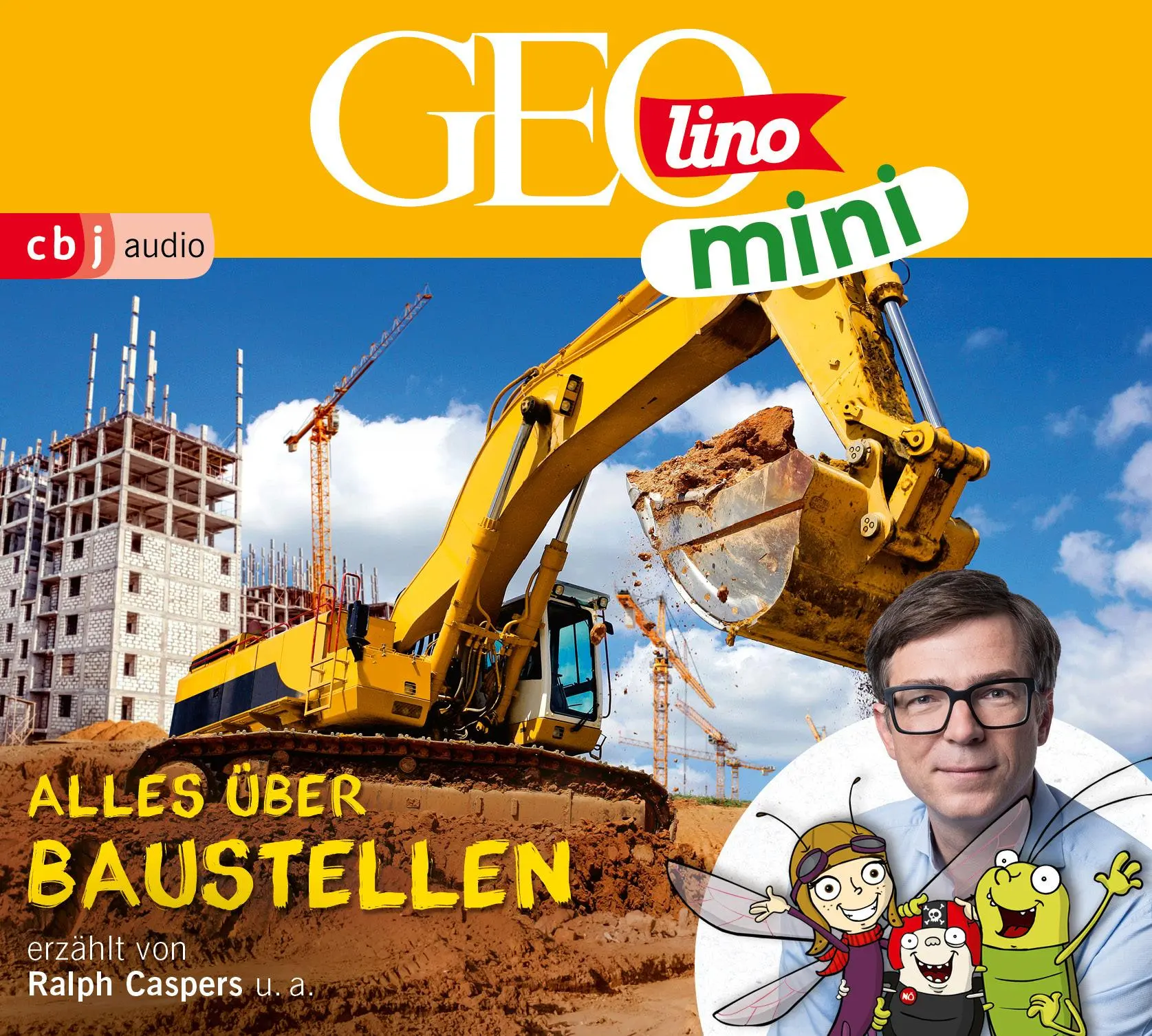 Cover: 9783837163667 | GEOLINO MINI 13: Alles über Baustellen | Eva Dax (u. a.) | Audio-CD