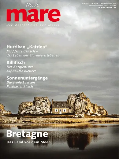 Cover: 9783936543667 | mare - Die Zeitschrift der Meere / No. 76 / Bretagne | Gelpke | Buch
