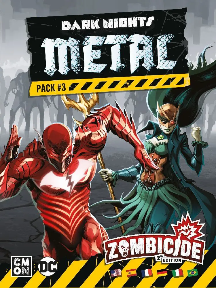 Cover: 889696013767 | Zombicide 2. Edition - Dark Nights Metal Pack #3 | Fel Barros (u. a.)