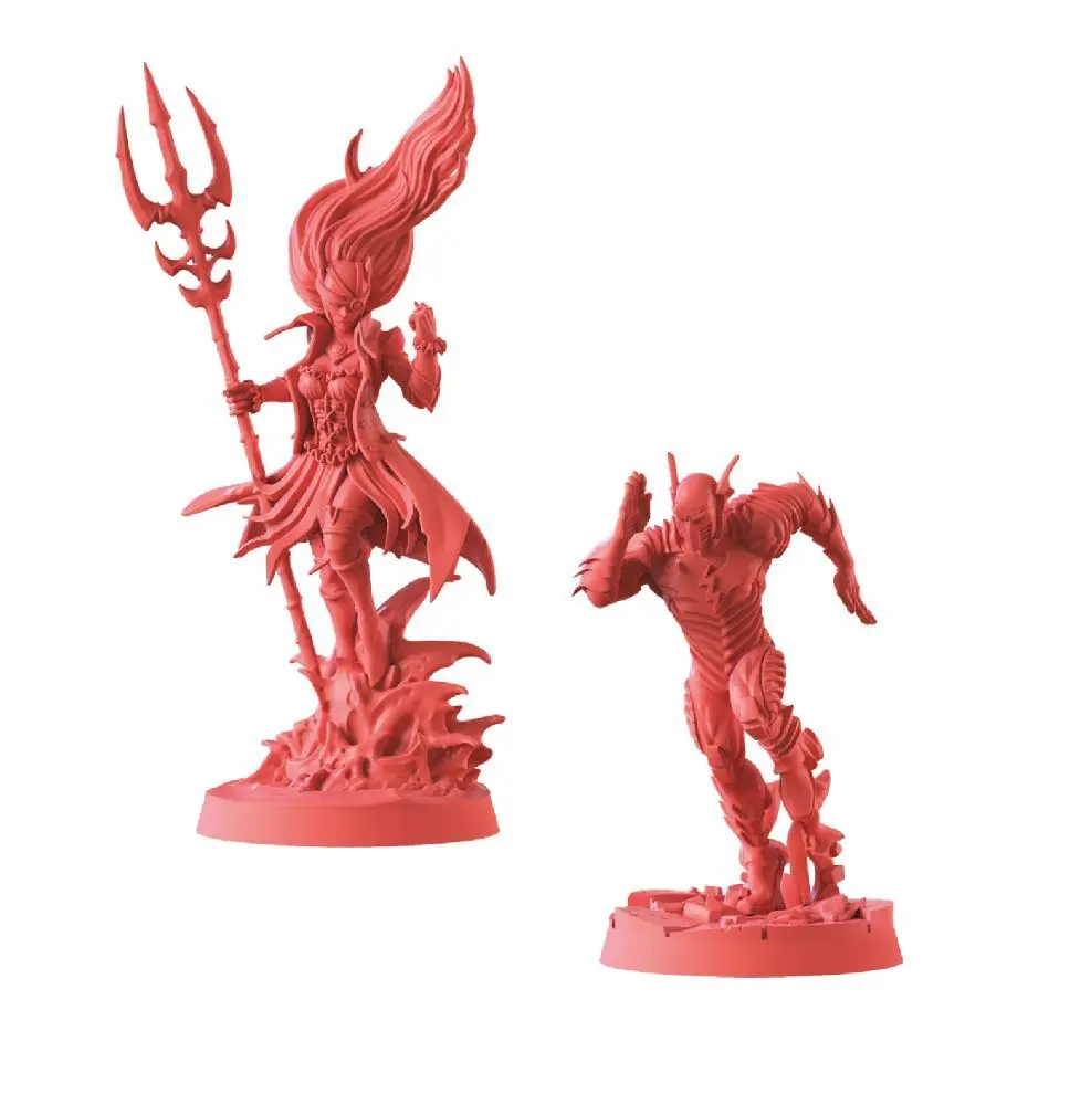 Bild: 889696013767 | Zombicide 2. Edition - Dark Nights Metal Pack #3 | Fel Barros (u. a.)