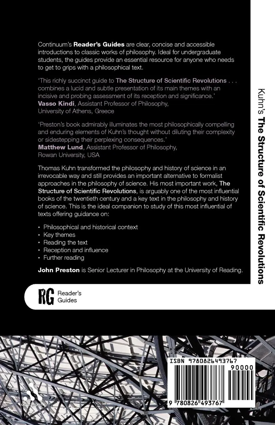 Rückseite: 9780826493767 | Kuhn's 'The Structure of Scientific Revolutions' | John Preston | Buch