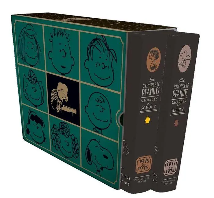 Cover: 9781606993767 | The Complete Peanuts 1975-1978 | Gift Box Set - Hardcover | Schulz