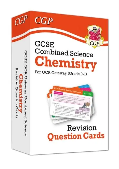 Cover: 9781789083767 | GCSE Combined Science: Chemistry OCR Gateway Revision Question Cards