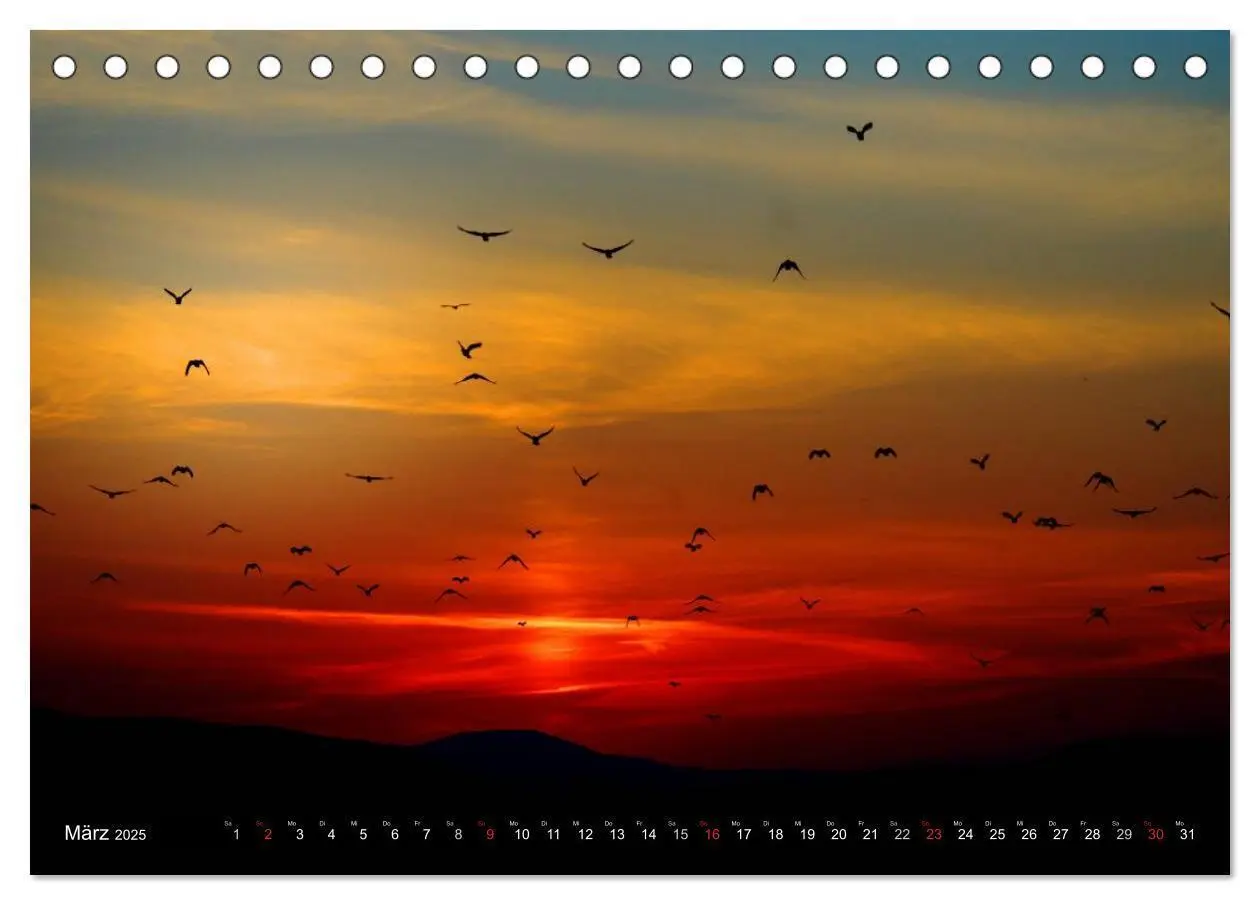 Bild: 9783435733767 | Sonnenuntergänge - Traumhafte Farbspiele (Tischkalender 2025 DIN A5...