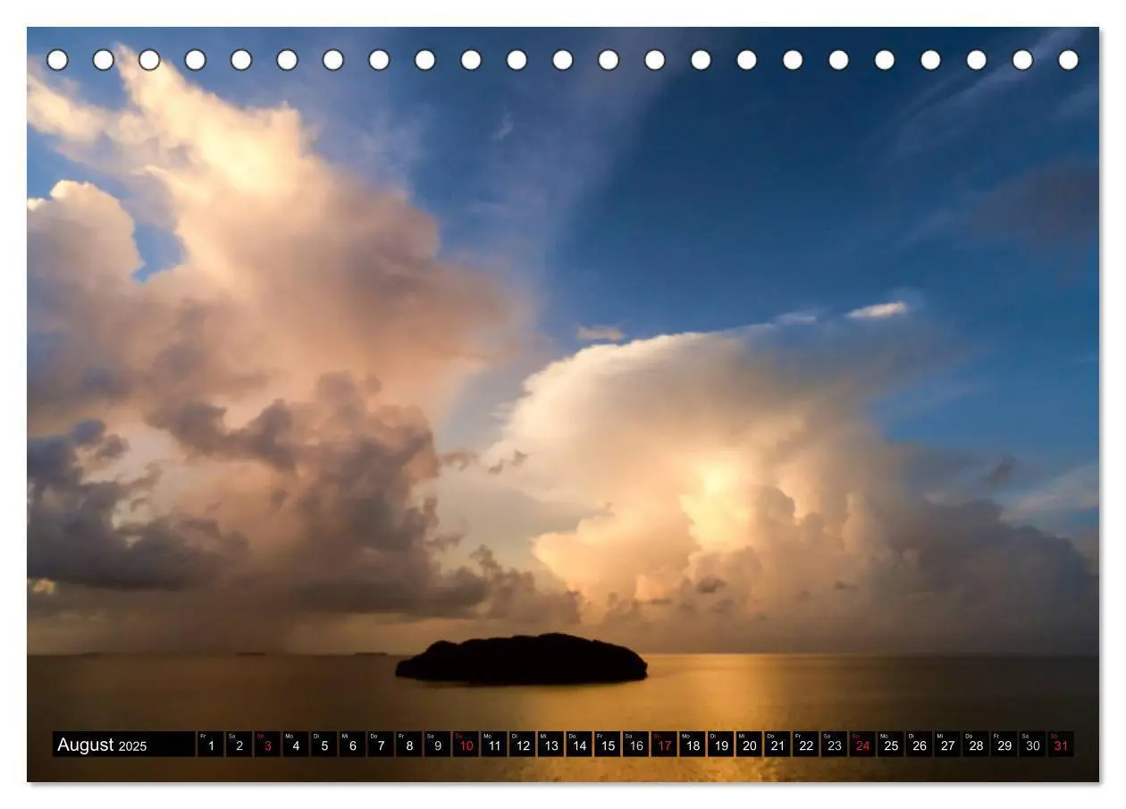 Bild: 9783435733767 | Sonnenuntergänge - Traumhafte Farbspiele (Tischkalender 2025 DIN A5...