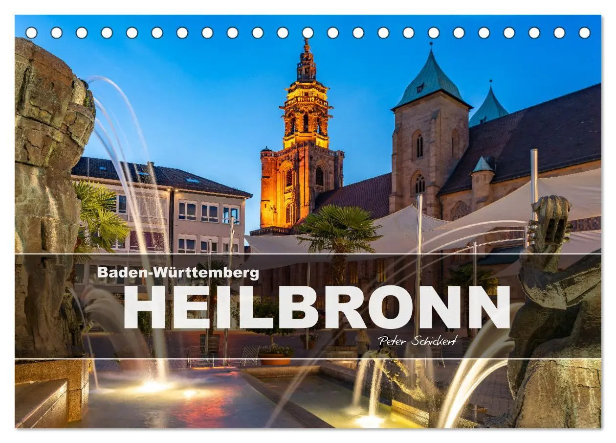 Cover: 9783457203767 | Baden-Württemberg - Heilbronn (Tischkalender 2025 DIN A5 quer),...