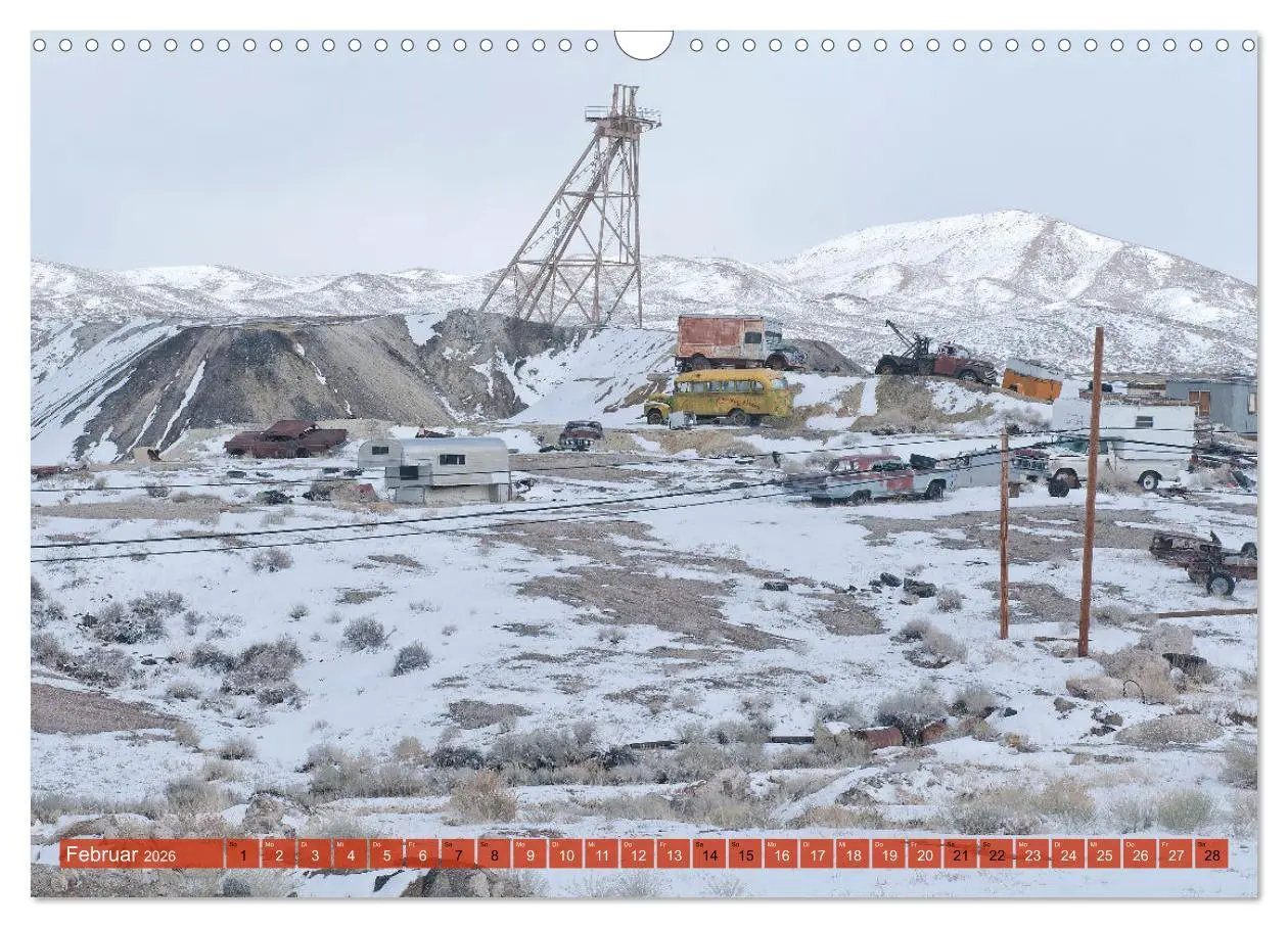 Bild: 9783457373767 | Wo der Wind Wohnt, Amerikas Lost Places (Wandkalender 2026 DIN A3...