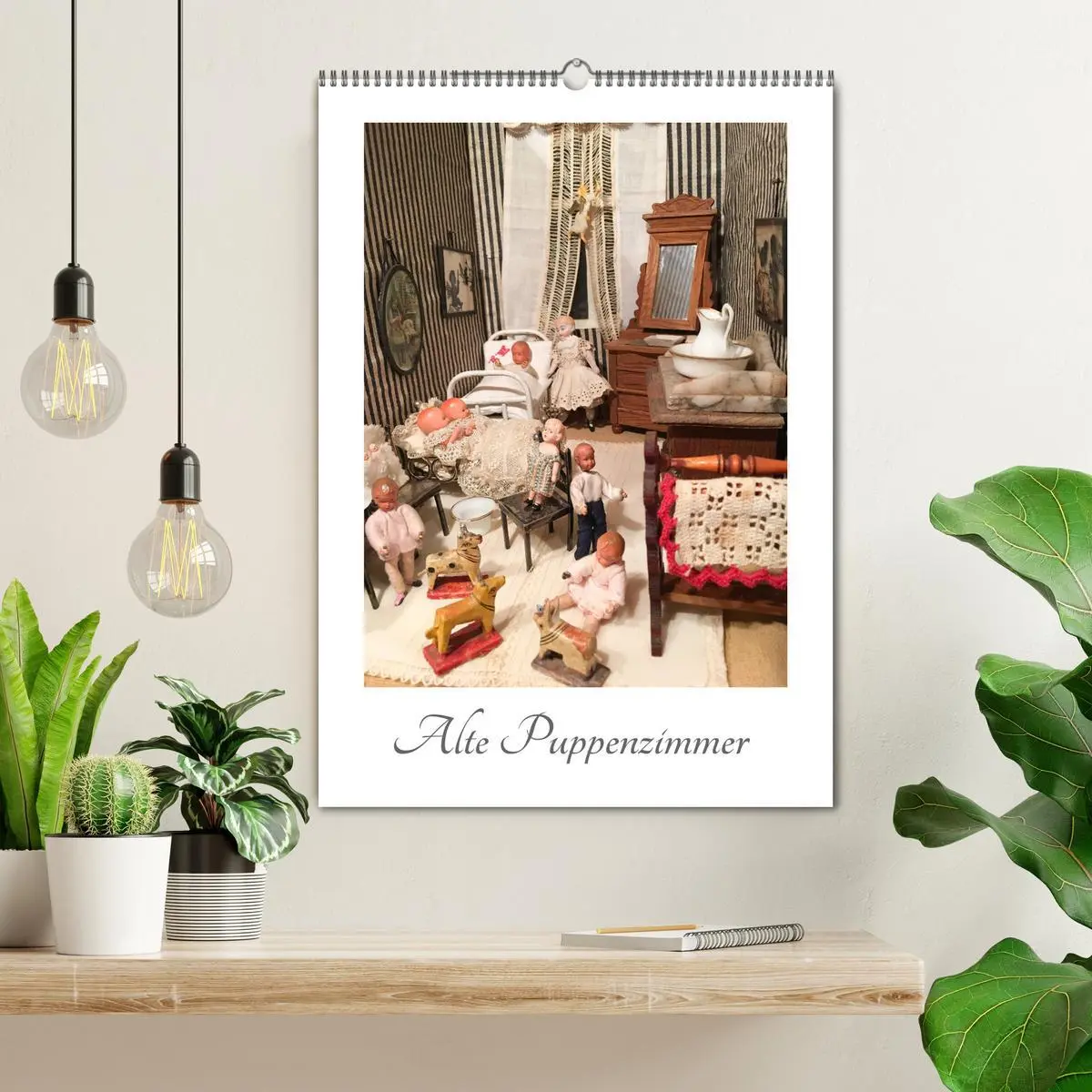 Bild: 9783516393767 | Alte Puppenzimmer (Wandkalender 2026 DIN A2 hoch), CALVENDO...