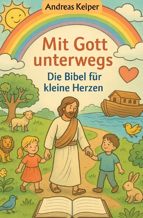 Cover: 9783565043767 | Mit Gott unterwegs | Die Bibel für kleine Herzen | Andreas Keiper