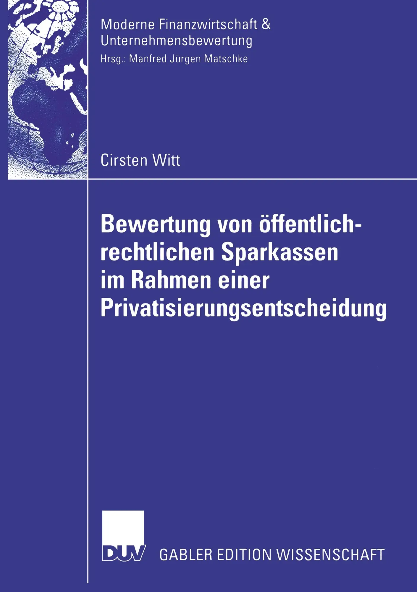 Cover: 9783835003767 | Bewertung von öffentlich-rechtlichen Sparkassen im Rahmen einer...