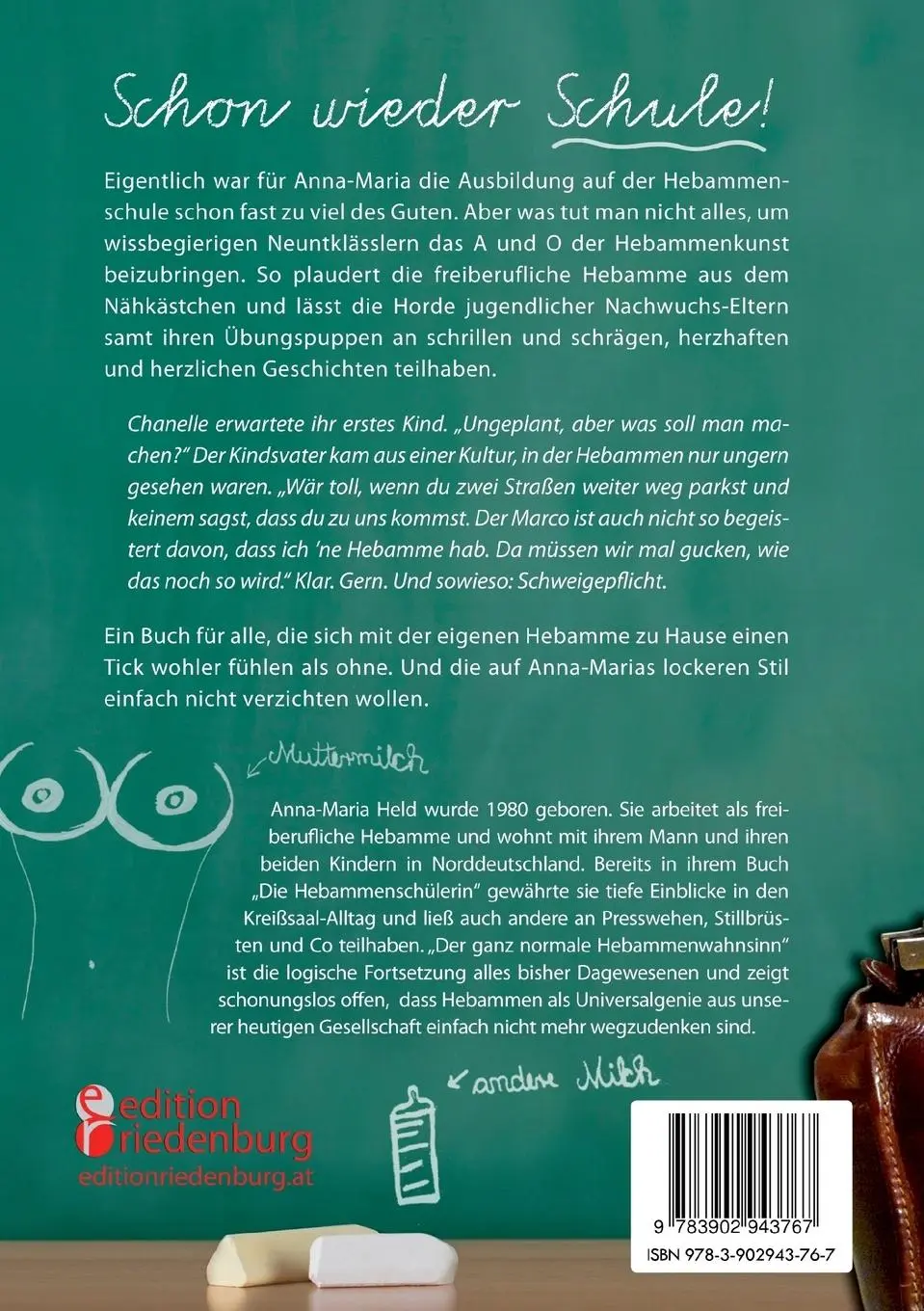 Rückseite: 9783902943767 | Der ganz normale Hebammenwahnsinn | Anna-Maria Held | Taschenbuch