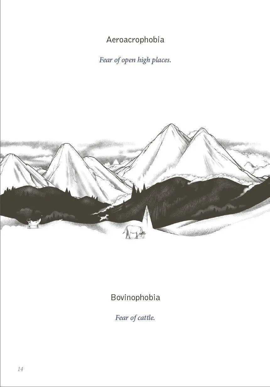 Bild: 9789401473767 | Fearless | An Illustrated List of Phobias | Peter Goes | Buch | 2022