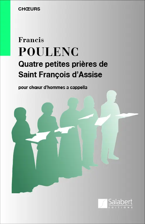 Cover: 9790048003767 | 4 Petites Prieres De St Francois D'assise | Francis Poulenc | 1984