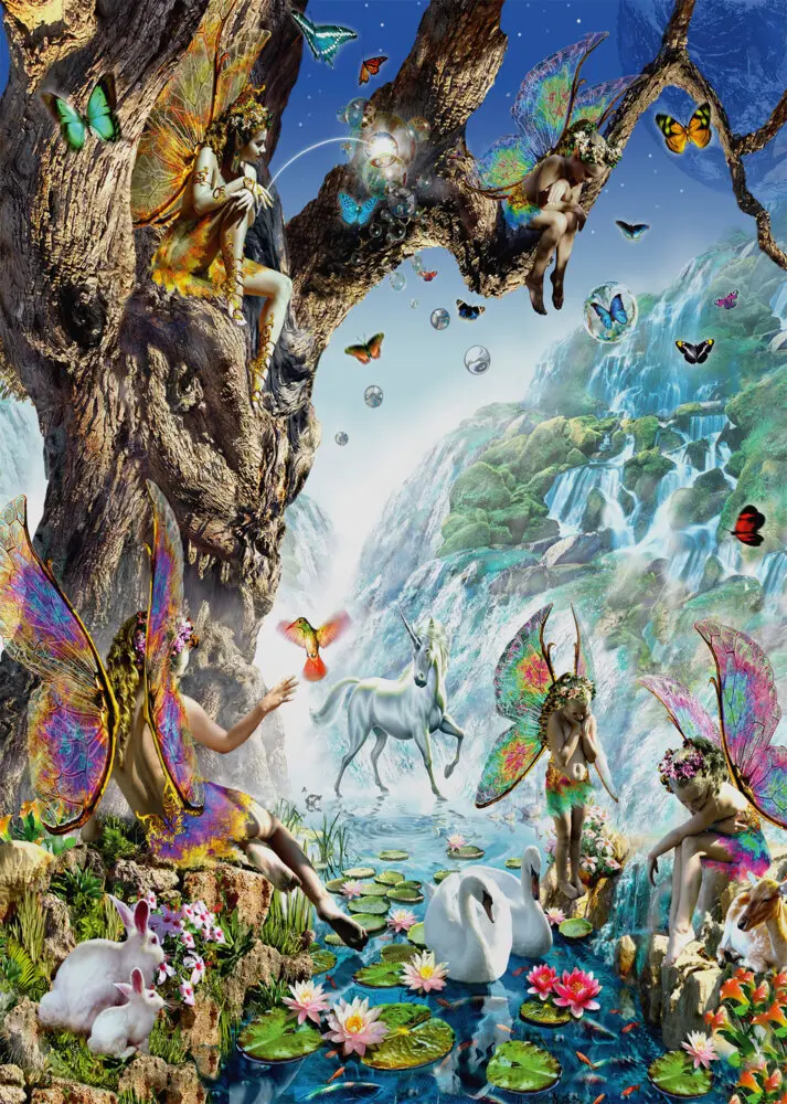 Bild: 4001504573867 | Im Tal der Wasserfeen | Puzzle Standard 2.000 Teile | Spiel | 57386