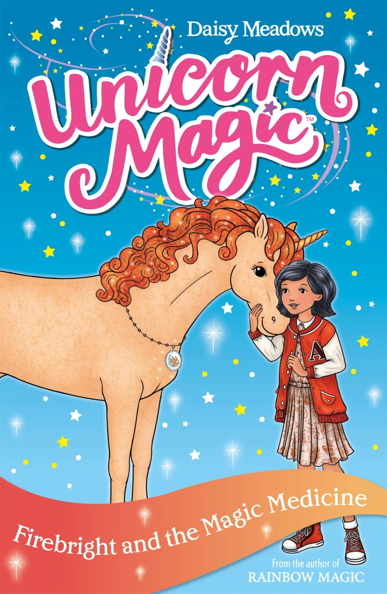 Cover: 9781408363867 | Unicorn Magic: Firebright and the Magic Medicine | Series 4 Book 2