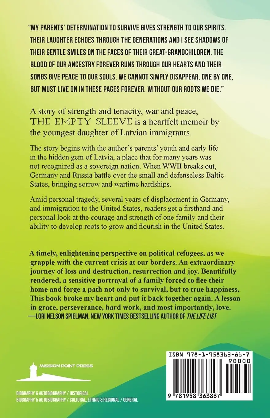 Rückseite: 9781958363867 | The Empty Sleeve | Dzidra Kepitis Minka | Taschenbuch | Englisch