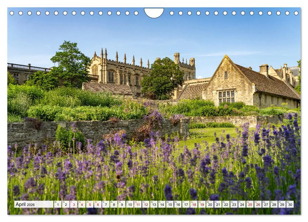 Bild: 9783457363867 | England - Oxford (Wandkalender 2026 DIN A4 quer), CALVENDO...