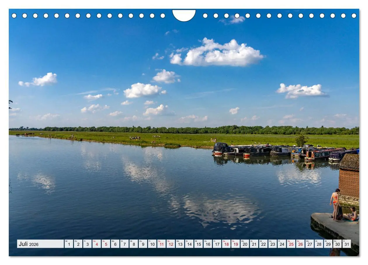 Bild: 9783457363867 | England - Oxford (Wandkalender 2026 DIN A4 quer), CALVENDO...