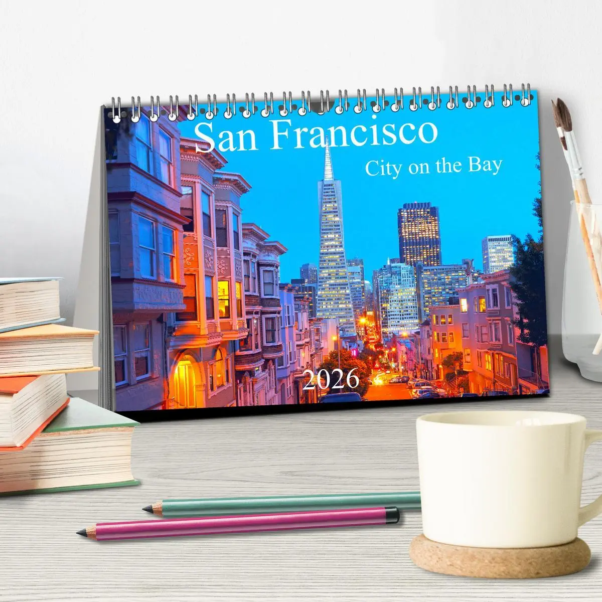 Bild: 9783457673867 | San Francisco - City on the Bay (Tischkalender 2026 DIN A5 quer),...