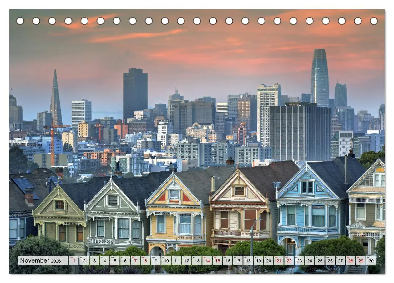 Bild: 9783457673867 | San Francisco - City on the Bay (Tischkalender 2026 DIN A5 quer),...
