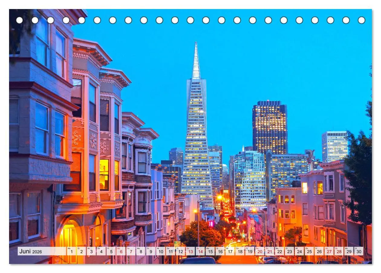 Bild: 9783457673867 | San Francisco - City on the Bay (Tischkalender 2026 DIN A5 quer),...