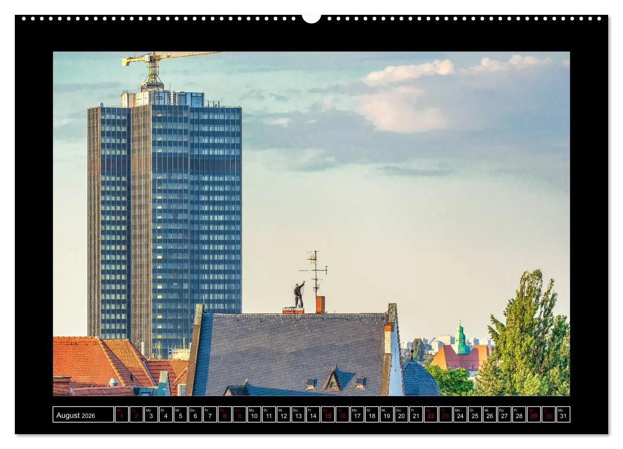 Bild: 9783457813867 | Schornsteinfeger über Berlin - Die Glücksbringer auf den Dächern...