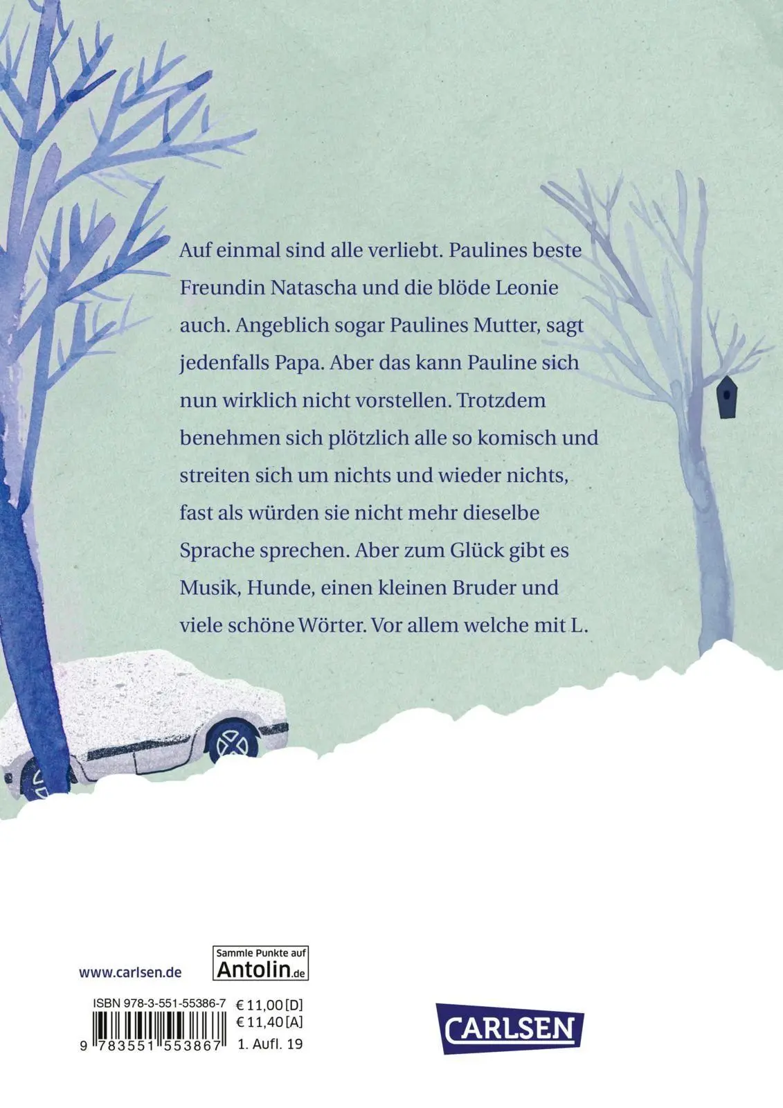 Rückseite: 9783551553867 | Wörter mit L | Tamara Bach | Buch | 176 S. | Deutsch | 2019